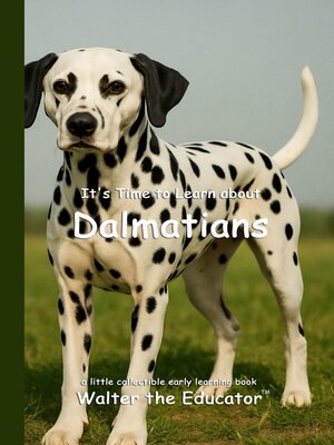 cover image of It's Time to Learn about Dalmatians